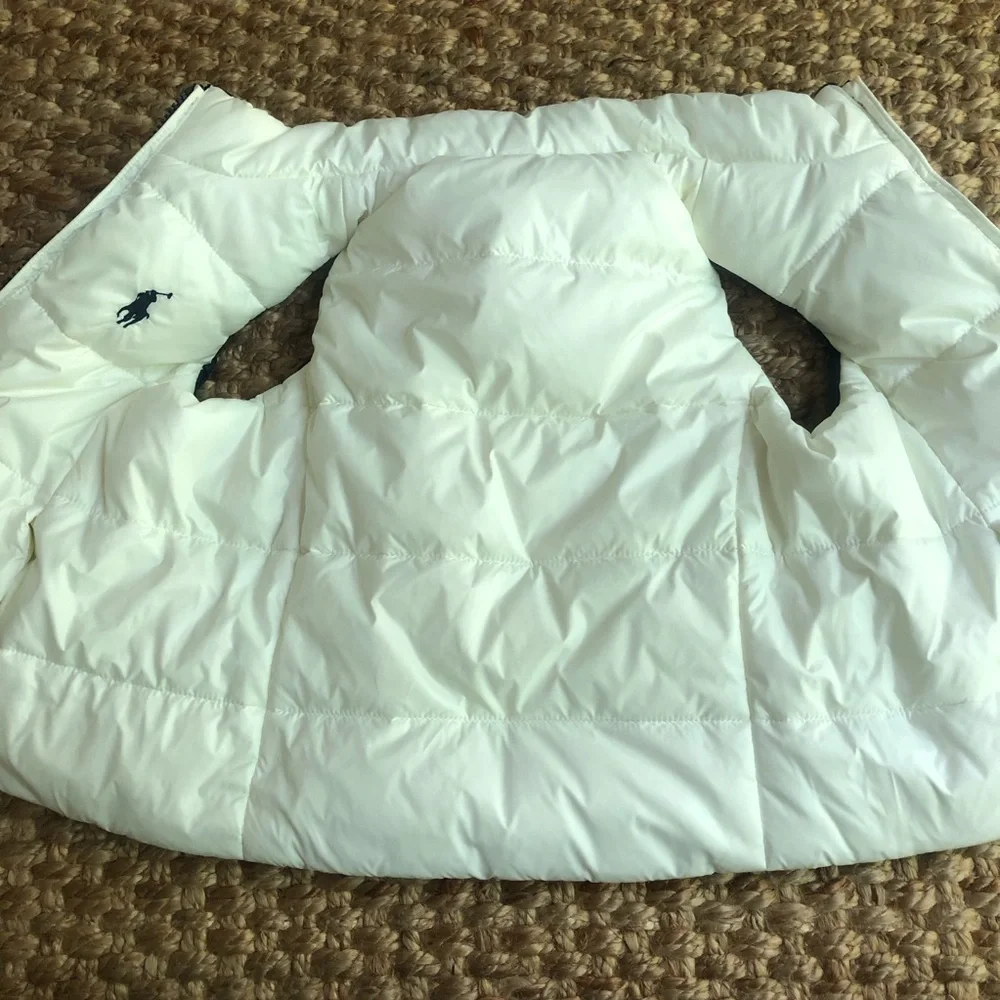New: Polo Ralph Lauren REVERSIBLE Down Puffer Vest. Size 3